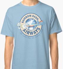 Rainbow Dash Airways Classic T-Shirt