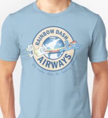 Rainbow Dash Airways Unisex T-Shirt
