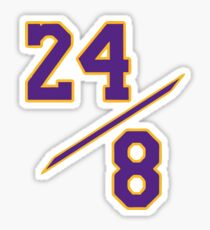 24 8 Kobe Sticker