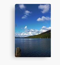At the Lakes Canvas Print