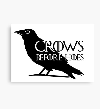 Nights Watch Crows: Canvas Prints | Redbubble