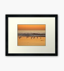 Orange Landscape in Orange County Framed Print