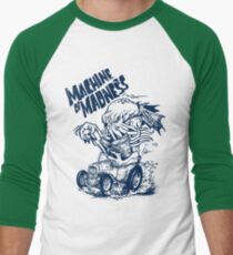 Camiseta ¾ bicolor para hombre Máquina de la locura