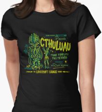 Cthuluau Fitted T-Shirt