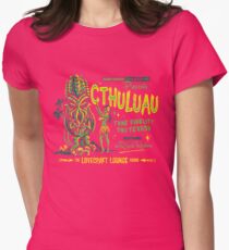 Cthuluau Fitted T-Shirt