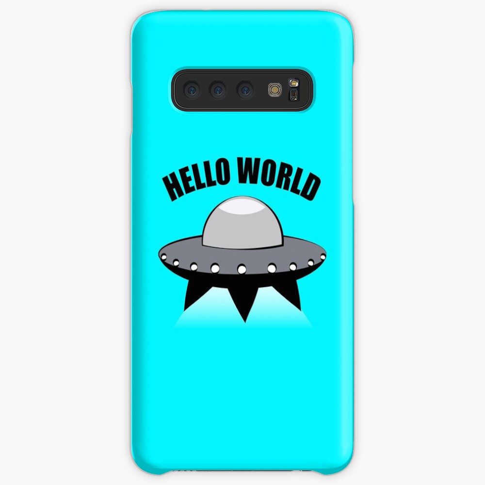 Hello World Case & Skin for Samsung Galaxy