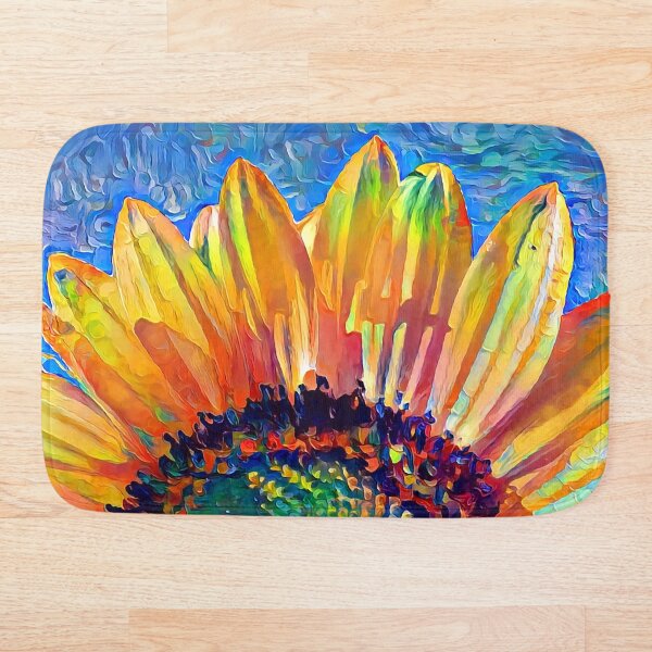Solar eyelashes Bath Mat
