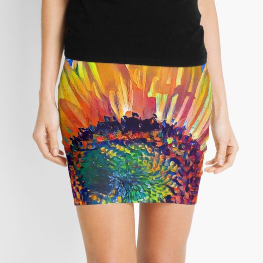 Solar eyelashes Mini Skirt