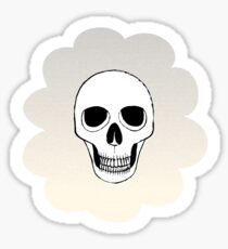 skully bear Sticker