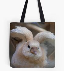 Look Mum..I Can Make Angel Wings!! - Juvenile Dove - NZ Tote Bag