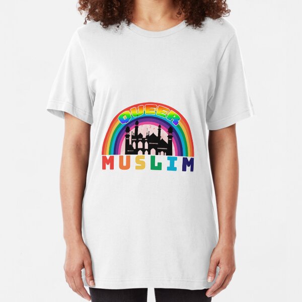 Queer Muslim Slim Fit T-Shirt