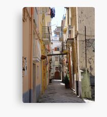 Streetview, Gaeta Canvas Print