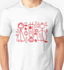 Children Graphics - red design Unisex T-Shirt