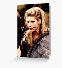 lagertha lothbrok 2 Greeting Card