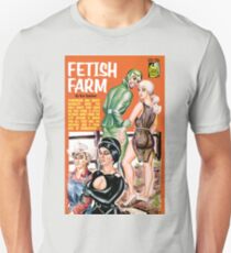 Fetish Farm Vintage Bookcover Unisex T-Shirt