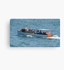 The Rum Runner Cruising Up Narragansett Bay Canvas Print