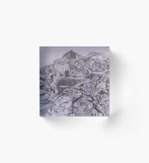 Bouquet Acrylic Block