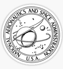 1950's NASA Logo Sticker