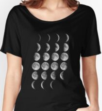 Mondphasen Baggyfit T-Shirt