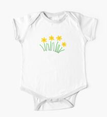 Daffodils!!! One Piece - Short Sleeve