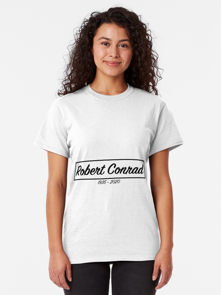 T-shirt classique ''RIP Robert Conrad' : autre vue