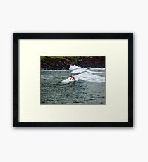 Any Swell Will Do Framed Print