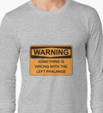 left phalange c Long Sleeve T-Shirt