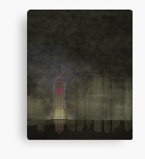 Empire State Building Sleepless in Seattle ... It's a sign. Canvas Print
