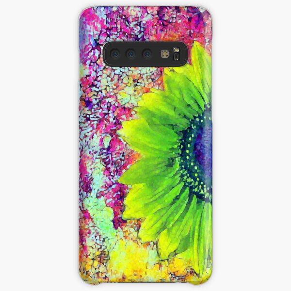 Abstract sunflower Samsung Galaxy Snap Case