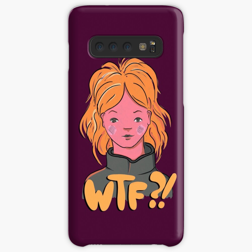 WTF ginger girl Case & Skin for Samsung Galaxy