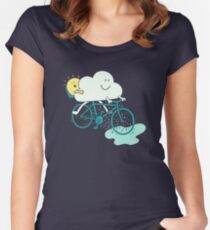 Weather Cycles Women's Fitted Scoop T-Shirt
