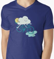 Weather Cycles Men's V-Neck T-Shirt