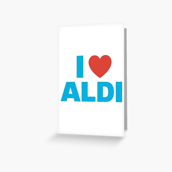 Aldi Greeting Cards Redbubble