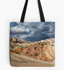Split Mountain from Sound of Silence Trail Tote Bag
