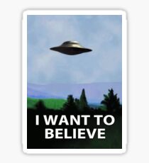 I Want to Believe Sticker