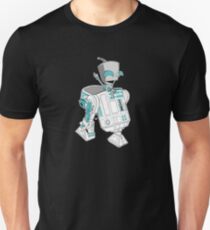 Two little robots - colour version Unisex T-Shirt