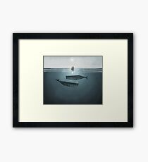 Auf dem Meer. Gerahmtes Wandbild