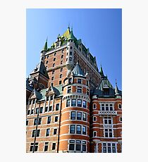 Chateau Frontenac. Photographic Print