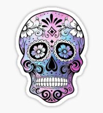 Sugar Skull Galaxy Sticker