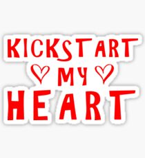 Motley Crue Kickstart My Heart Sticker