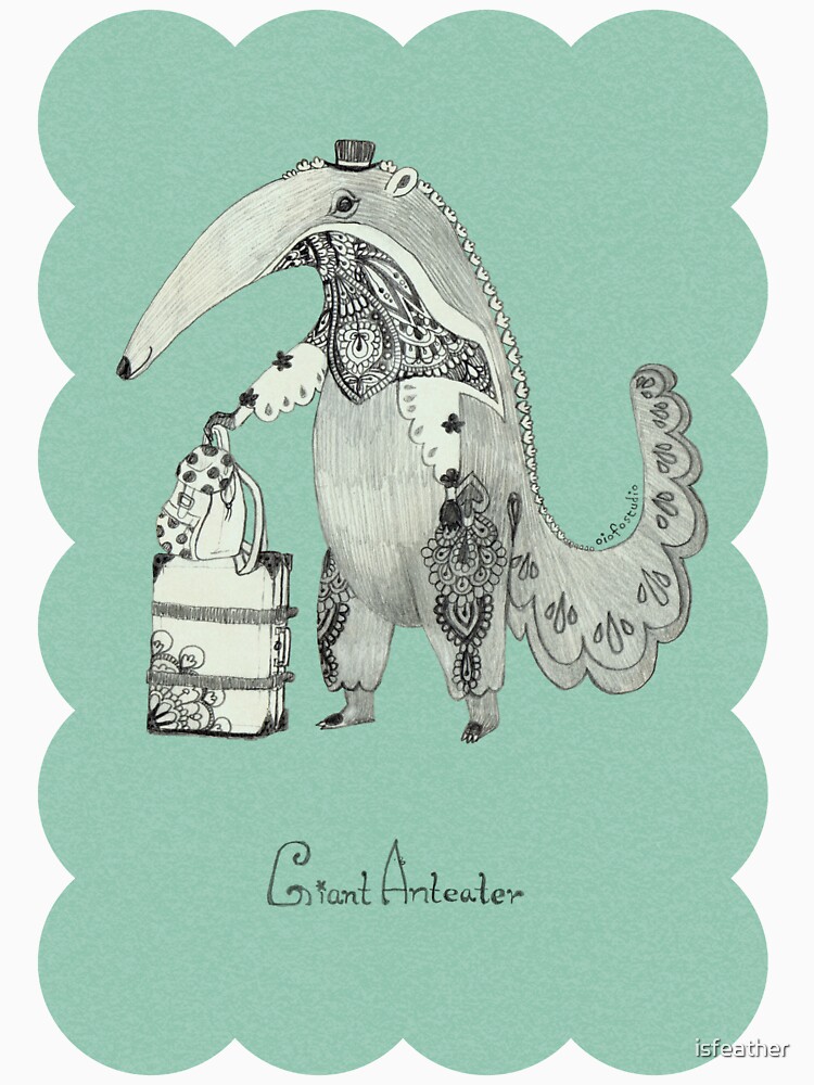 Beginning on your journey - Giant Anteater - Green by isfeather