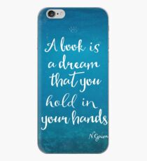 Neil Gaiman quote underwater iPhone Case