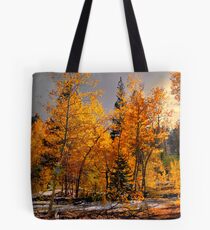 Where The Gold Is ~ Aspen Trees ~ Tote Bag
