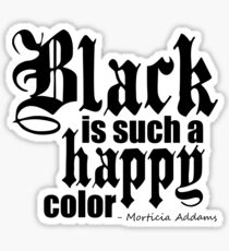 All Black Everything - Black Font Sticker