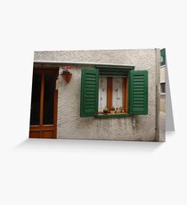"Miniature" Window Greeting Card