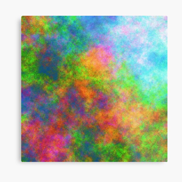 Abstraction of underwater forest Metal Print