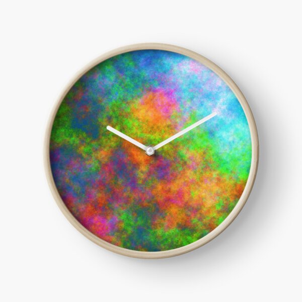 Abstraction of underwater forest Clock