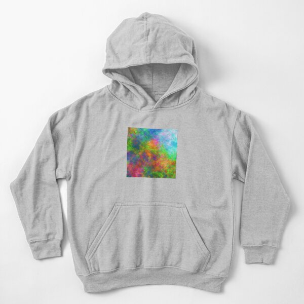 Abstraction of underwater forest Kids Pullover Hoodie