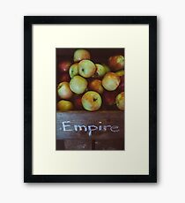 Empire Apples Framed Print