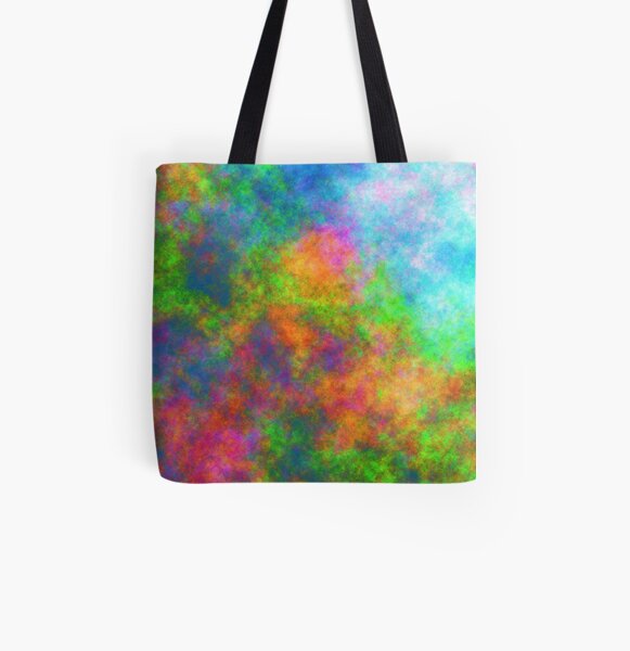 Abstraction of underwater forest All Over Print Tote Bag